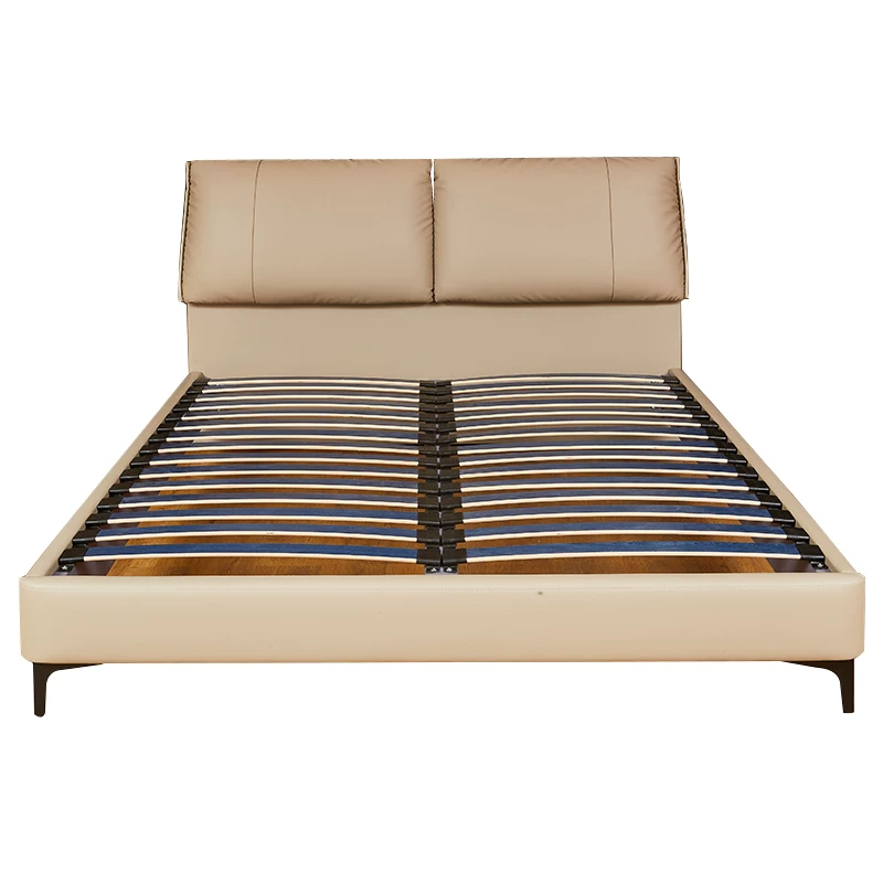 Nitori yiteli Home Furniture современная спальня простая атмосфера, мягкая кровать удобная большая двуспальная кровать бело