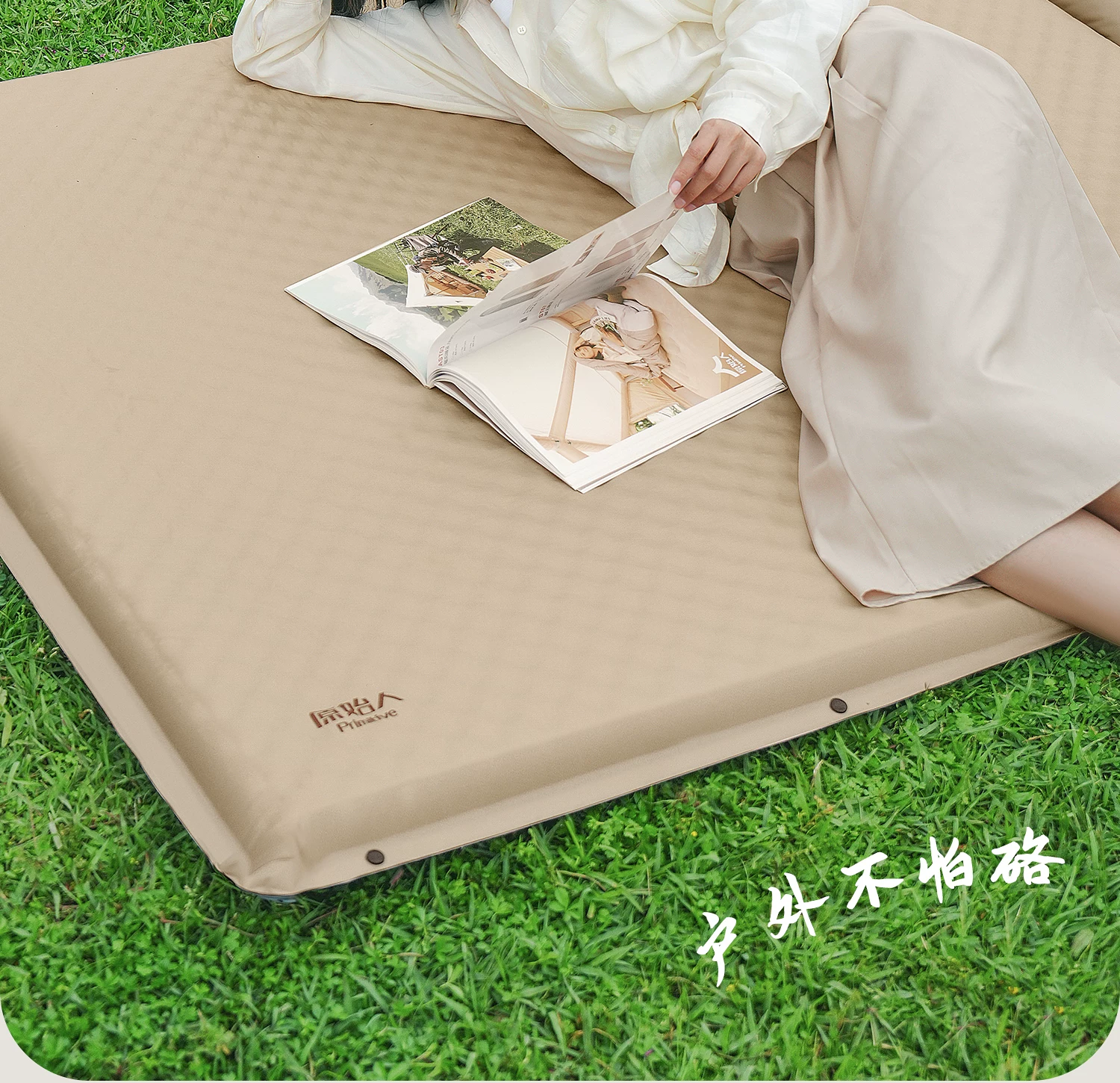 Primitive camping inflatable mattresses, floor mats, portable floor mats, tents, inflatable air mattresses, automatic air mattresses, outdoor sleeping mats