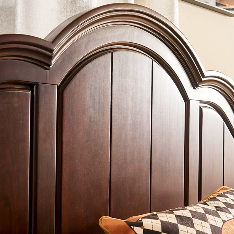 Ретро элитная мебель из натурального дерева для двоих для спальни, в американском стиле, французский ретро стиль