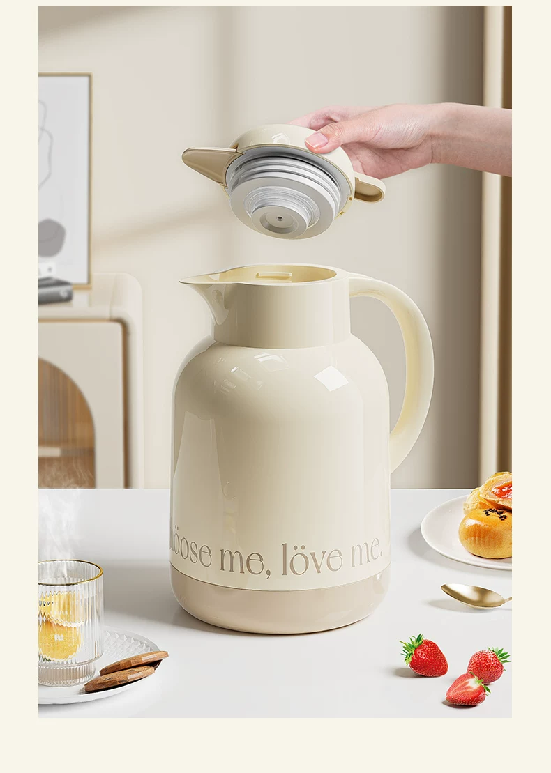 Jeko insulated kettle, household insulated kettle, hot water bottle, student dormitory small teapot, tea bottle, large capacity portable