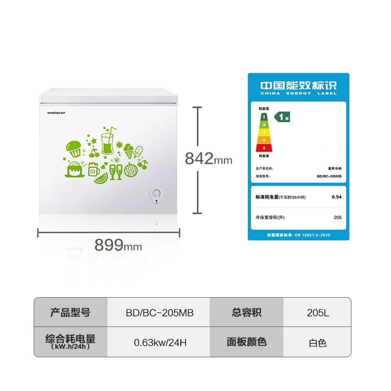 Холодильник Rongsheng BCD-326WKM1MP+BD/BC-205MB с мультидверной системой