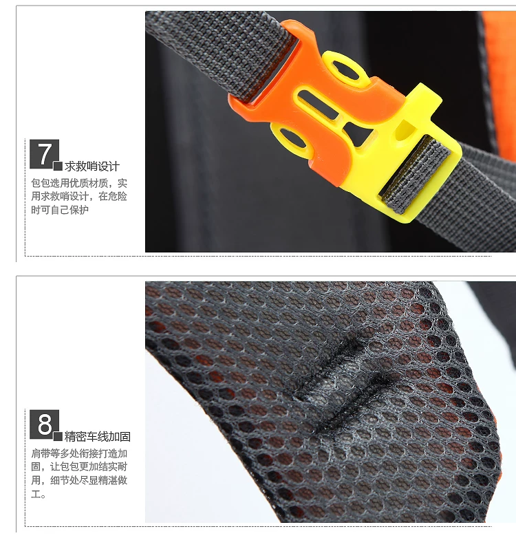 New lightweight outdoor hiking bag 40L waterproof nylon backpack for men and women hiking backpack cycling bag