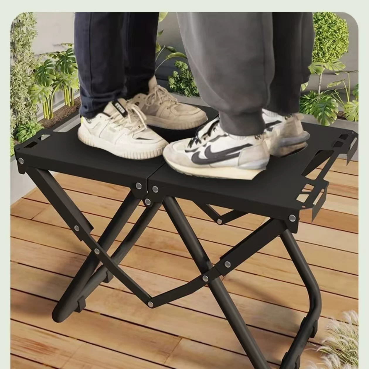 Outdoor tactical folding table IGT second folding multifunctional table portable picnic camping tea table lightweight picnic