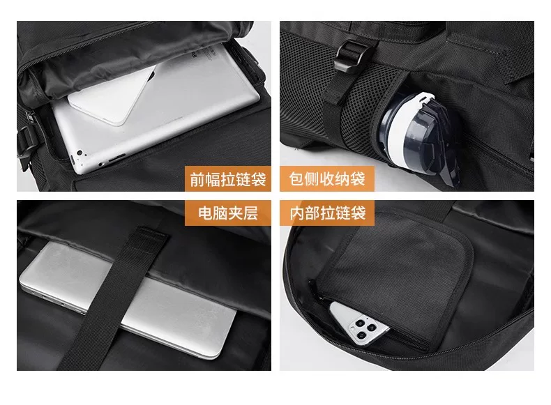 Backpack men's large capacity backpack business travel bag outdoor sports travel backpack mountaineering bag computer backpack