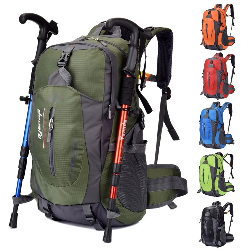 Ultra light cycling new outdoor backpack 40 liters men's and women's travel hiking backpack anti splash water leisure hiking student