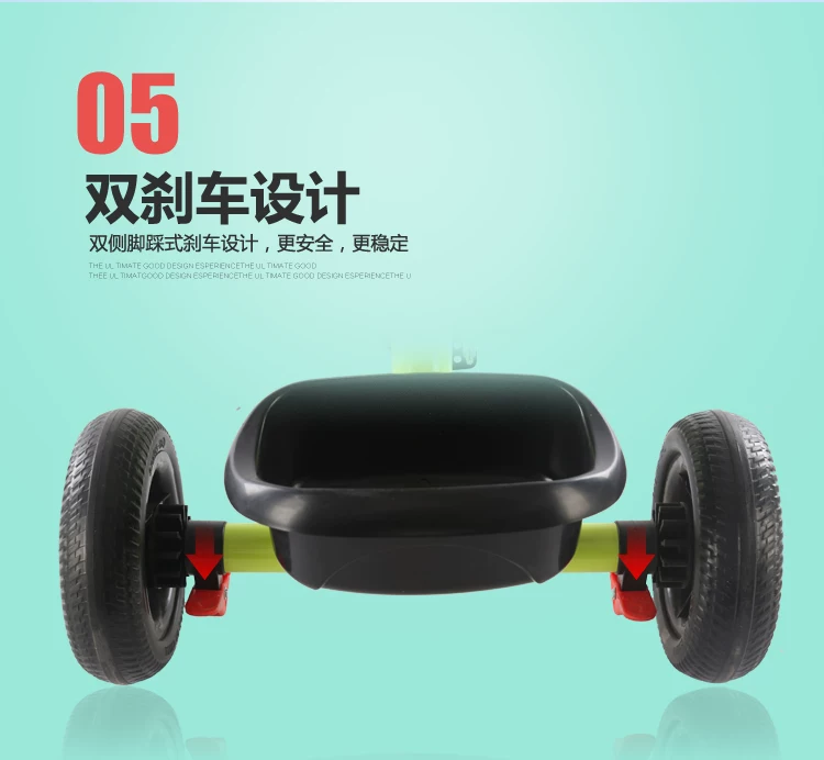 Children's tricycle, bicycle, 1-3-2-6 years old, large size children's bicycle, baby stroller, 3-wheel stroller, bicycle for infants and young children