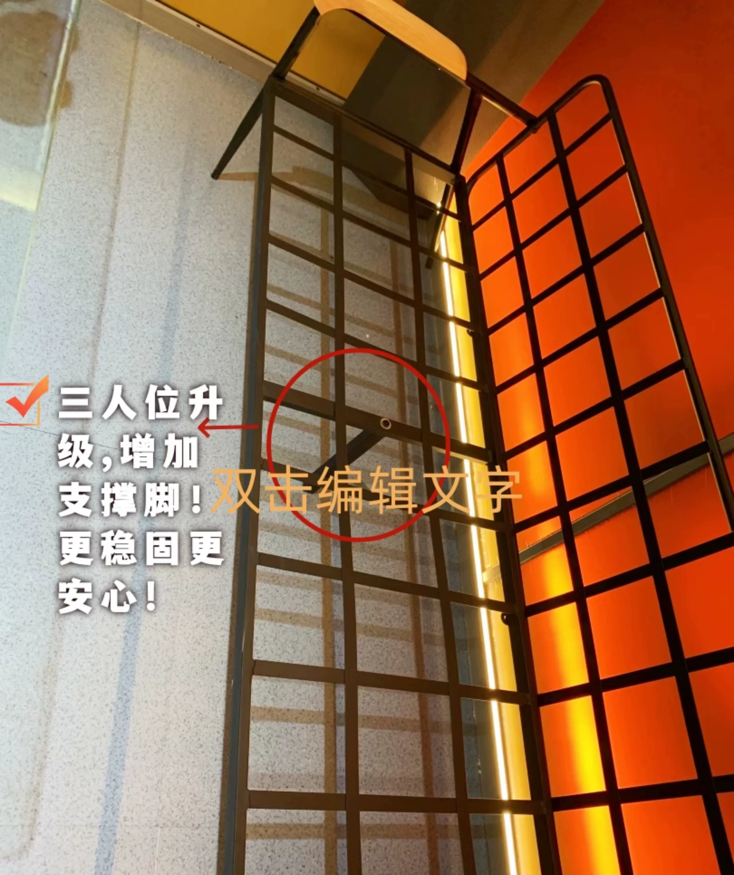 北欧布艺沙发小户型客厅双人三人位实木铁艺简约家俱休息区服装店