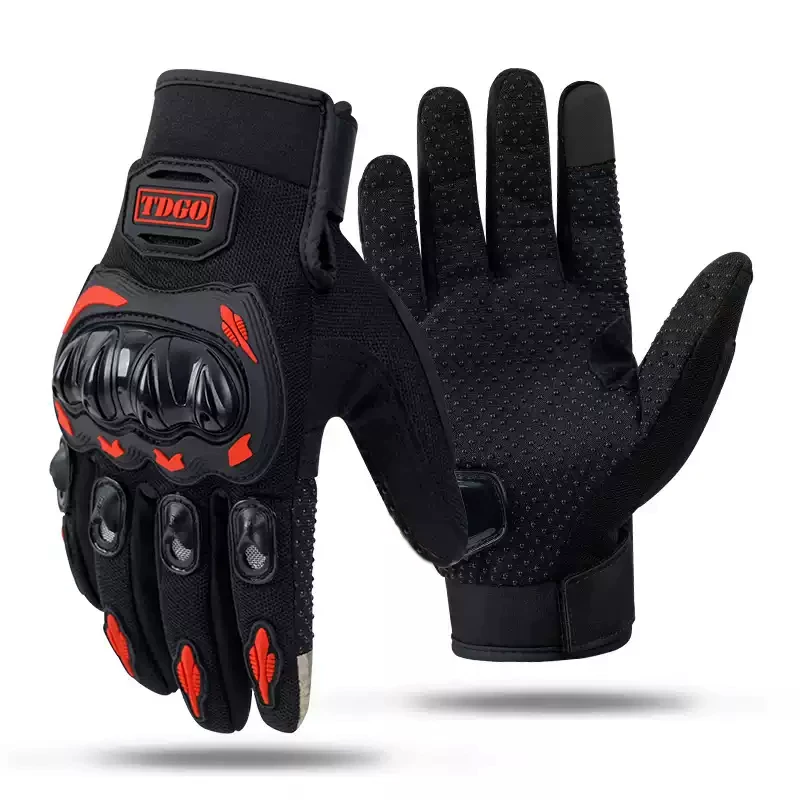 Motorcycle gloves for summer riding, motorcycle and electric bike, anti fall, waterproof, windproof, sunscreen, breathable, suitable for men and women all year round