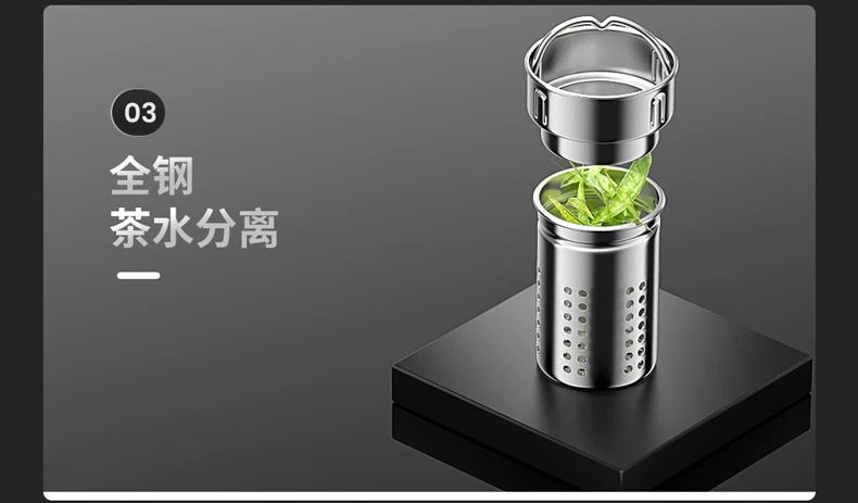 316 stainless steel insulated cup, men's and women's tea cup, large capacity water cup pot, 2025 new portable large bottle, genuine product