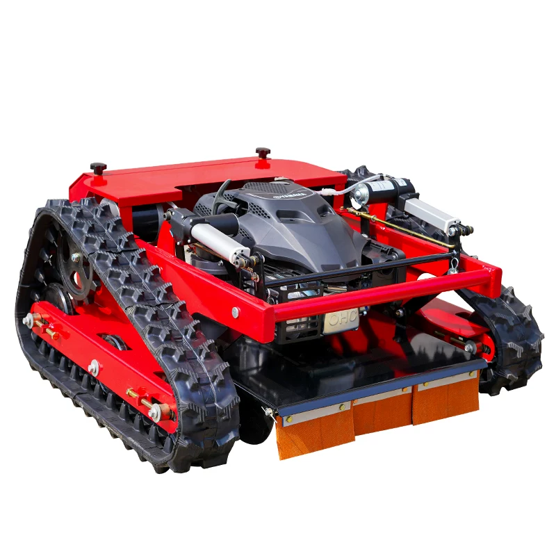 Remote control lawn mower, multifunctional orchard track weeding machine, garden lawn mowing and weeding machine, electromechanical hybrid trimmer