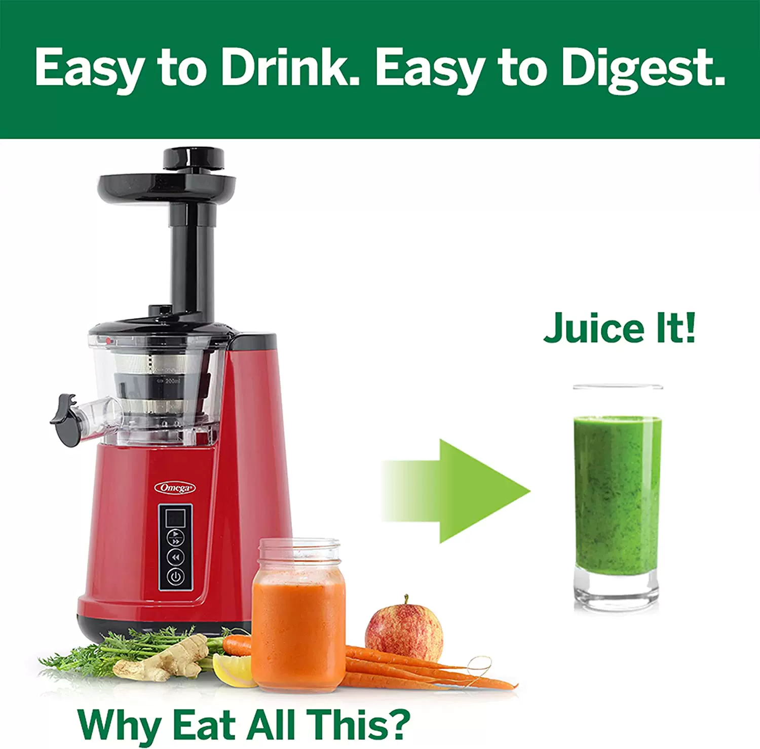 Американская покупка Omega Diecer Cold Press JC3000RD13 Медленное холодное давление Машина 110 В