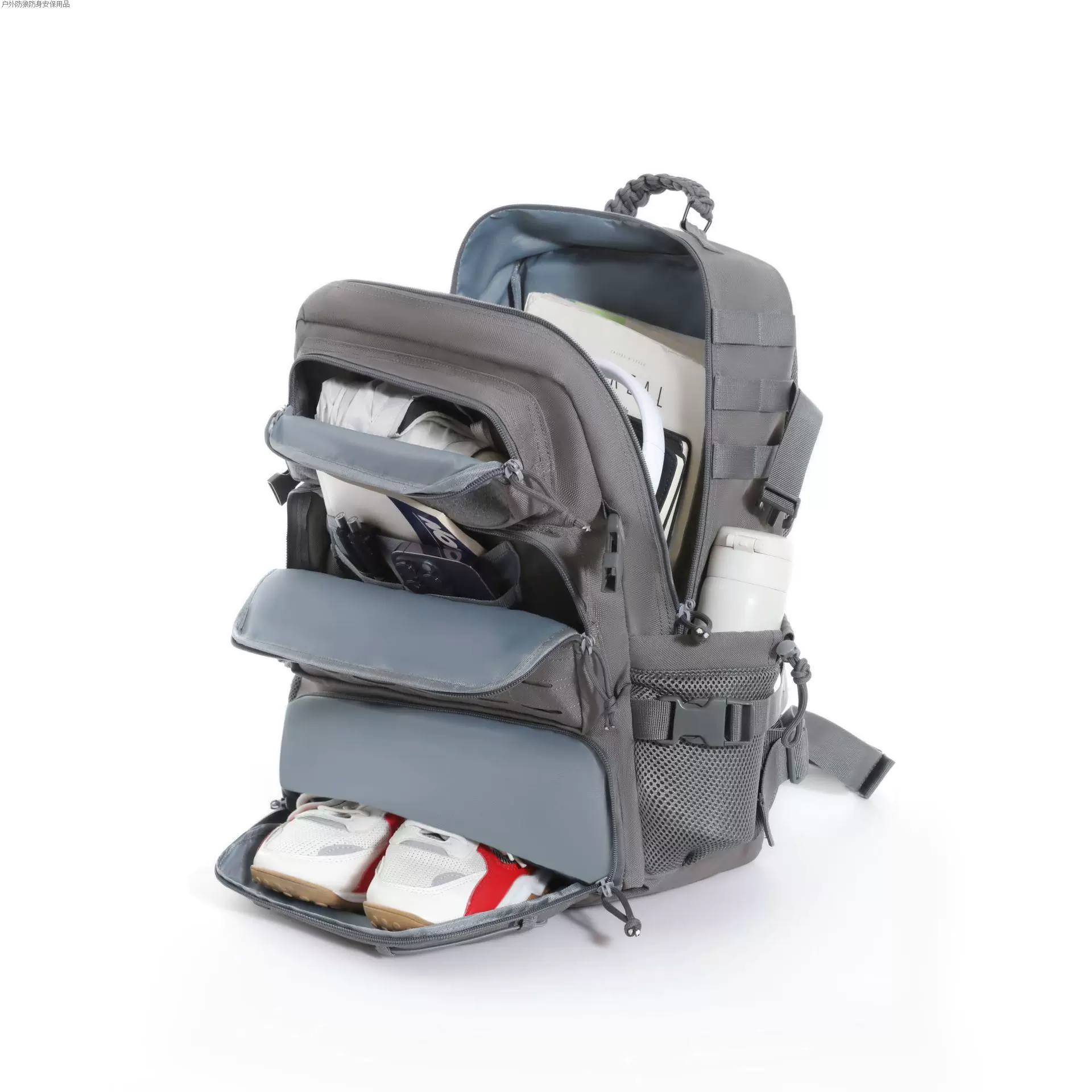 1000D Outdoor Sports Large Capacity Backpack Travel Computer Bag Mountaineering Camping Camping Shoes Quick Delivery