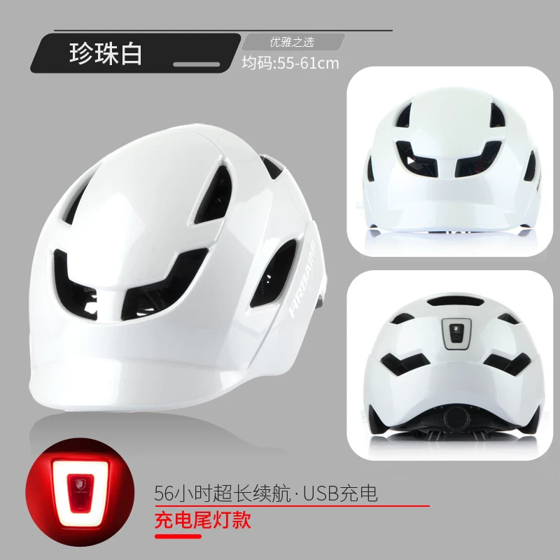 Summer ventilated electric bike safety helmet, ultra lightweight adult riding helmet
