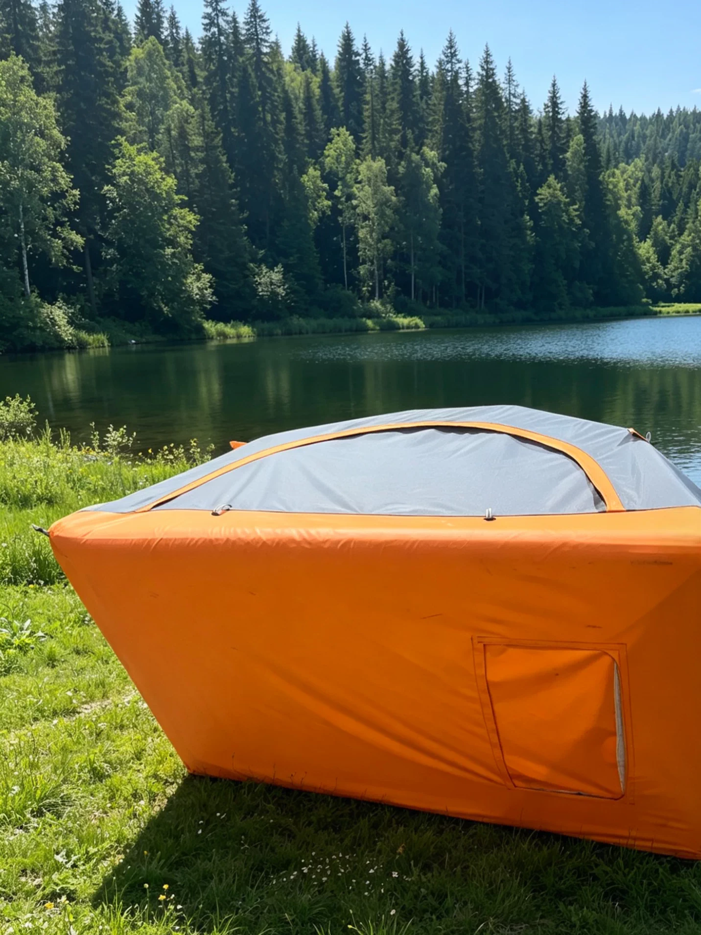 Надувная автомобильная палатка на крышу Mid Row Roof Tent
