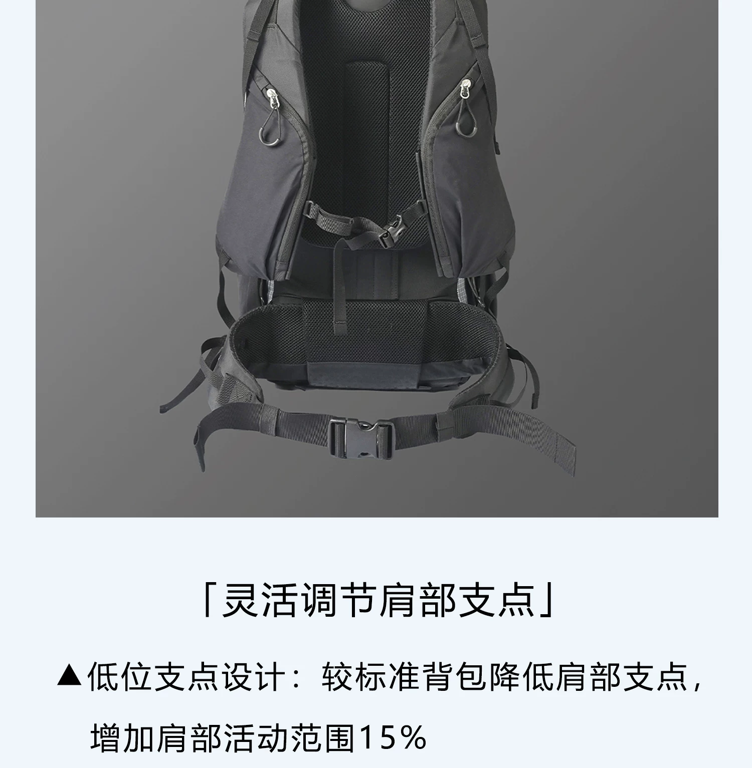 Outdoor professional mountaineering backpack for men, lightweight and large capacity backpack for hiking, sports backpack for travel, lightweight for women