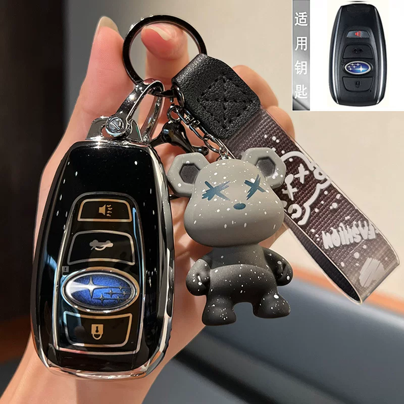 Подходит для чехла для ключей Subaru Forester 22-23 года и сумки для ключей Outback XVLEGACY BRZ 12-13 лет.