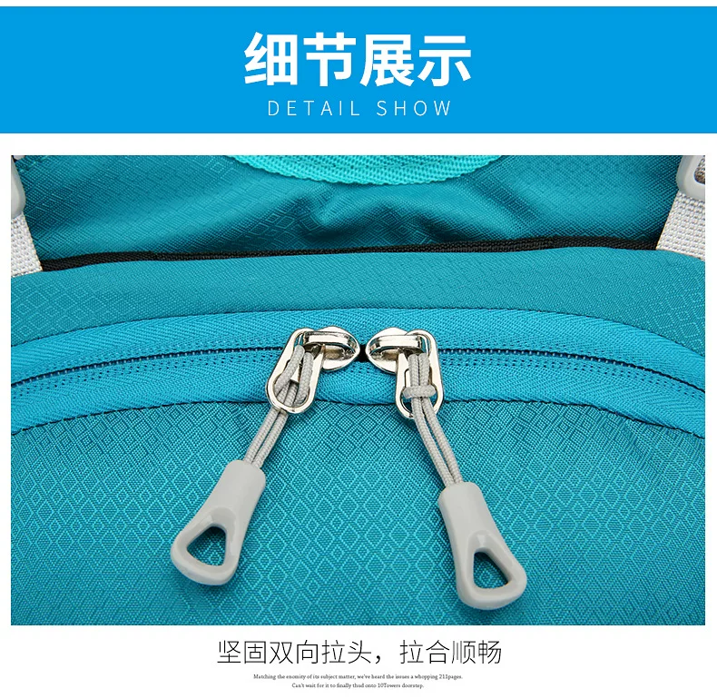 Mountaineering bag 20 liter suspended backpack for outdoor hiking, mountain climbing equipment, backpack system, cycling backpack