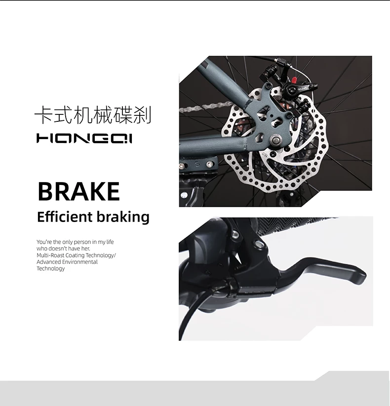 Red Flag Official Flagship Store Aluminum Alloy Mountaineering Bike Male Adult Off road Variable Speed Road Bike Youth Bike