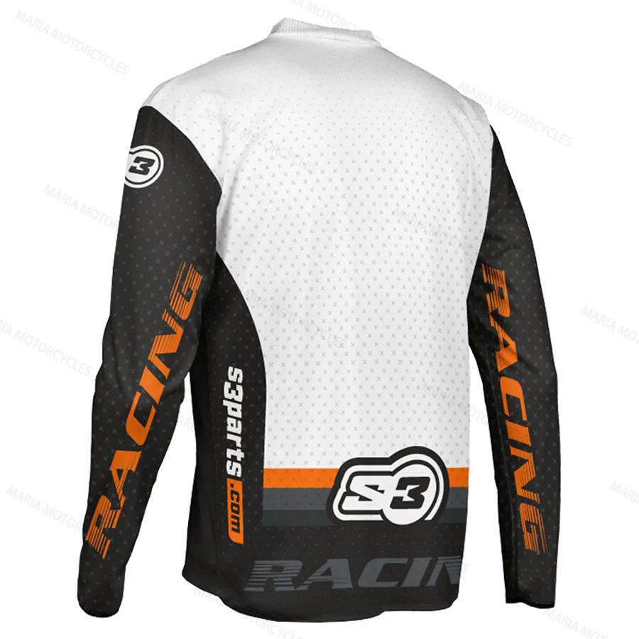 S3 motorcycle shirt racing suit quick dry long sleeved motorcycle suit mountain off-road riding suit bicycle speed conquer men