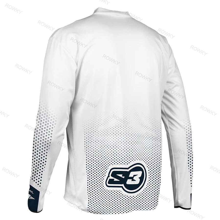 S3 motorcycle shirt racing suit quick dry long sleeved motorcycle suit mountain off-road riding suit bicycle speed conquer men