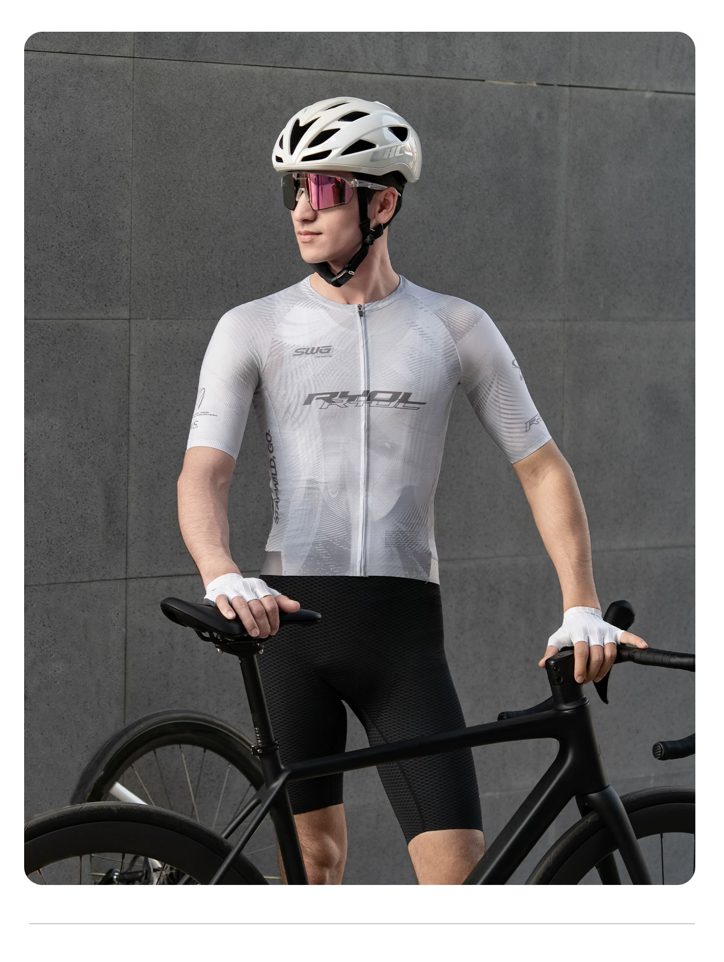 SWG Mingsheng Navigation Cycling Suit Men's Summer Road Cycling Speed Drying Short Sleeve Set Double Arrow Riding Equipment