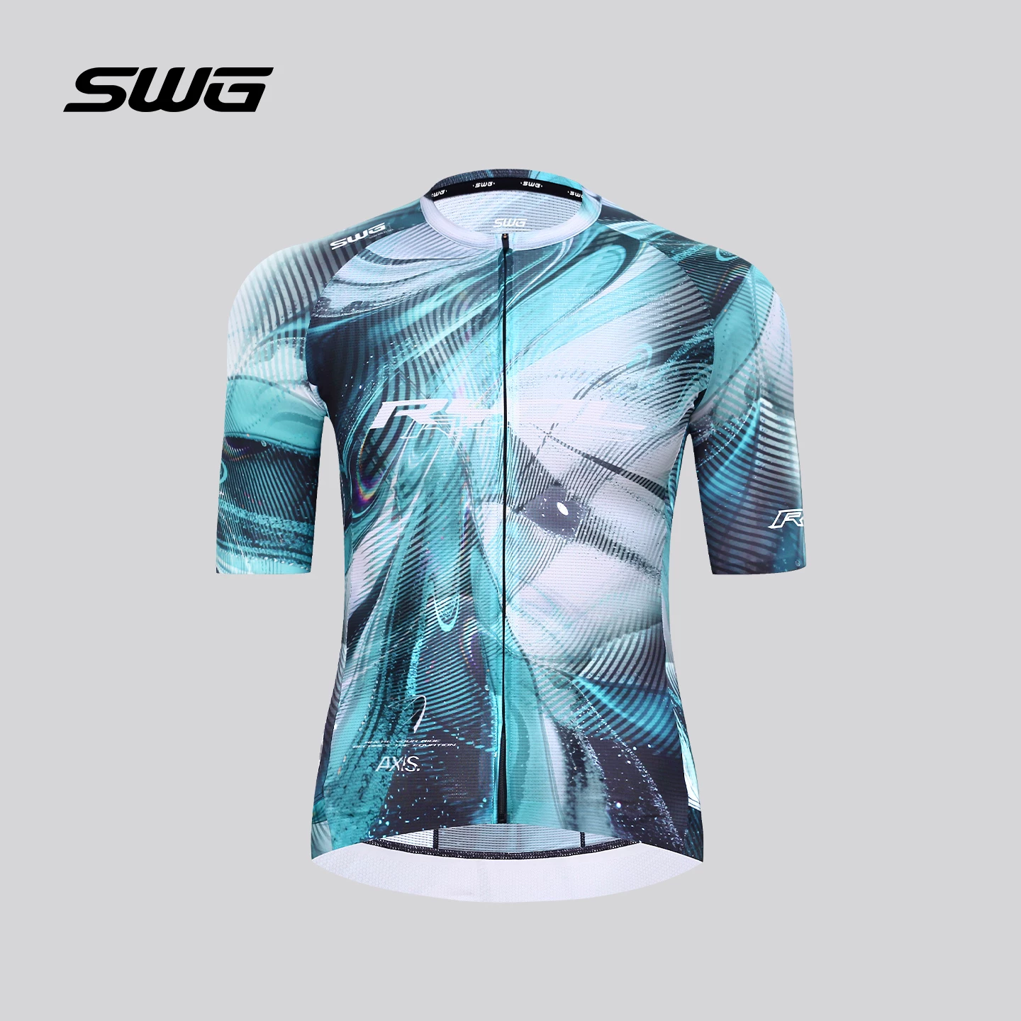 SWG Mingsheng Navigation Cycling Suit Men's Summer Road Cycling Speed Drying Short Sleeve Set Double Arrow Riding Equipment