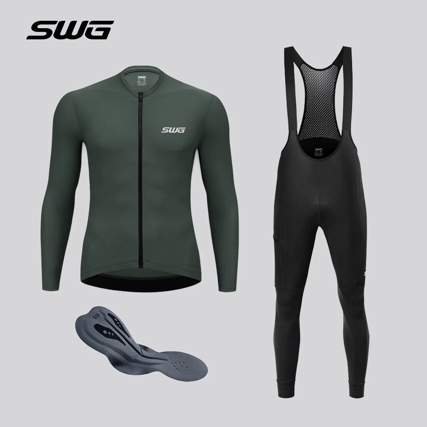 SWG Mingsheng Haoyu Bicycle Cycling Clothing Spring and Summer Men's Breathable Long Sleeve Set Bicycle Clothing Cycling Equipment
