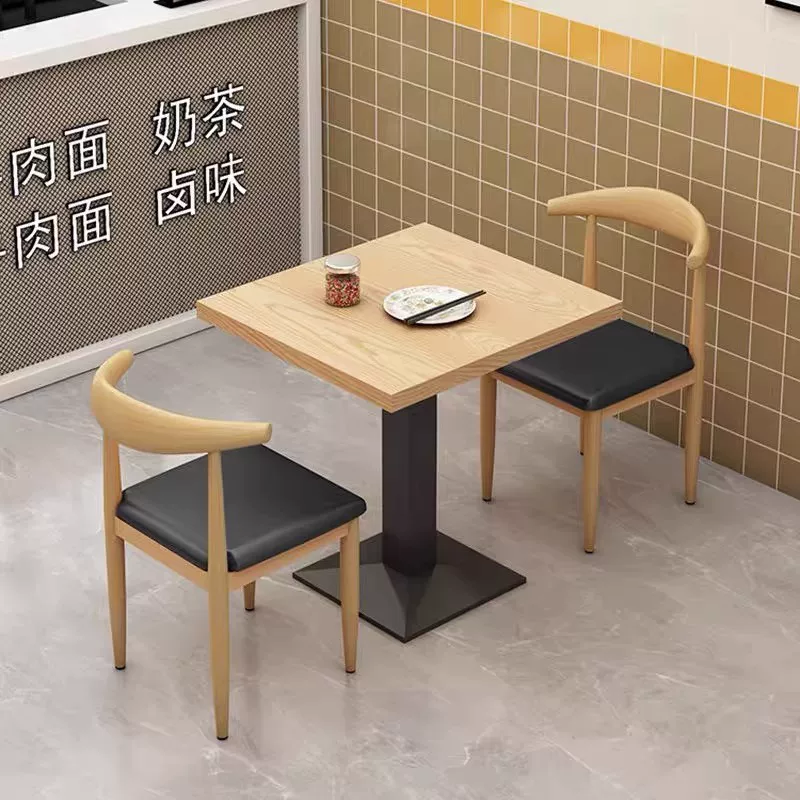 Dining chairs, fast food restaurants, dining table and chair combinations, small household rectangular dining tables, modern simple and luxurious dining tables