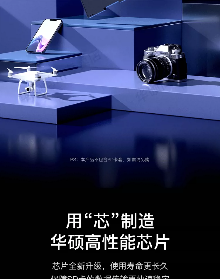 Asus memory card, dash cam, high-speed storage card TF card 128g, dedicated SD card for surveillance cameras 64g