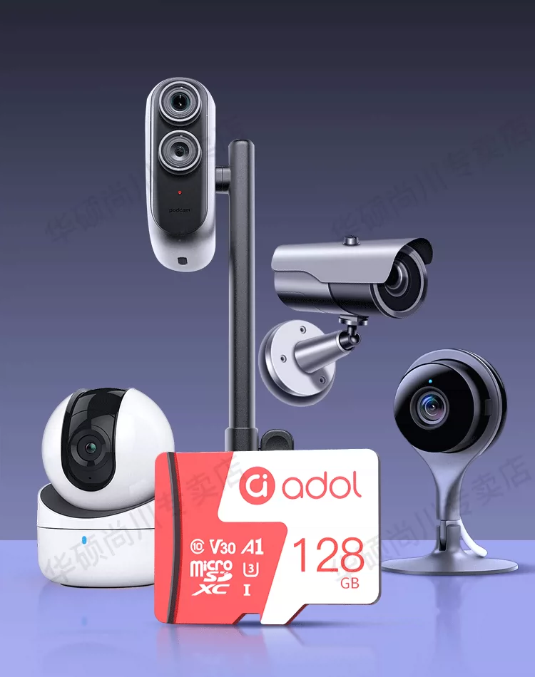 Asus memory card, dash cam, high-speed storage card TF card 128g, dedicated SD card for surveillance cameras 64g
