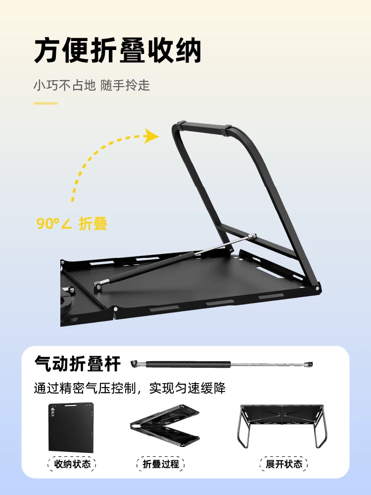 Normalize outdoor folding table multifunctional IGT tactical table portable picnic camping table and chair equipment complete set