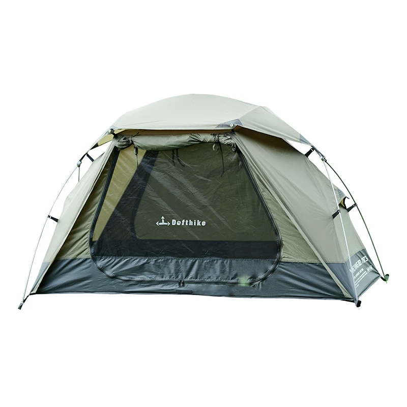 Difeike Oasis Integrated Tent Plus Camping Outdoor Portable Single Off Ground Tent Lightweight Tent