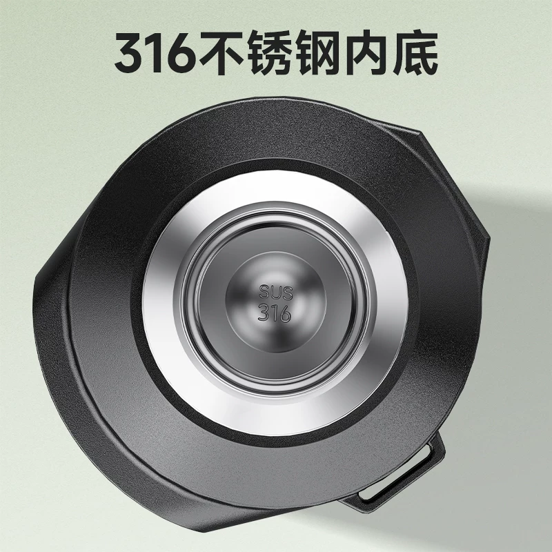 Insulated kettle with large capacity and cold insulation, large outdoor car water cup, long-lasting warm bottle for outdoor travel, new type of cold water kettle