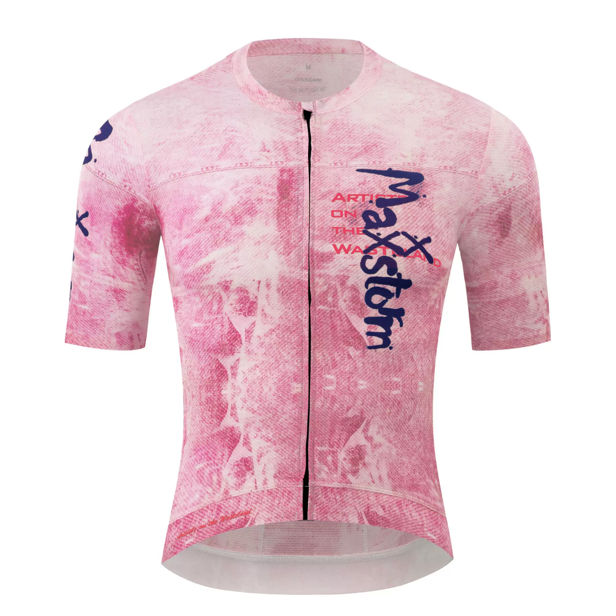 Maxxstorm Racing Mastone Retro Graffiti Breathable Cycling Short Sleeves Tight Fit Slimming Cycling Clothing Equipment