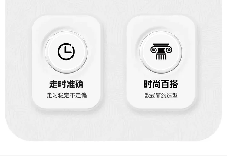 Luminous wall clock, bedroom silent creative clock, living room quartz clock, household simple wall clock, wall clock, and watch