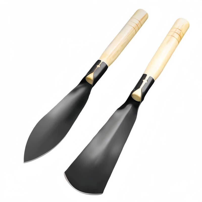 Planting flowers and vegetables with a small shovel, digging wild vegetables with manganese steel, an outdoor digging tool, a gardening tool, a household vegetable specific shovel, used to drive the sea