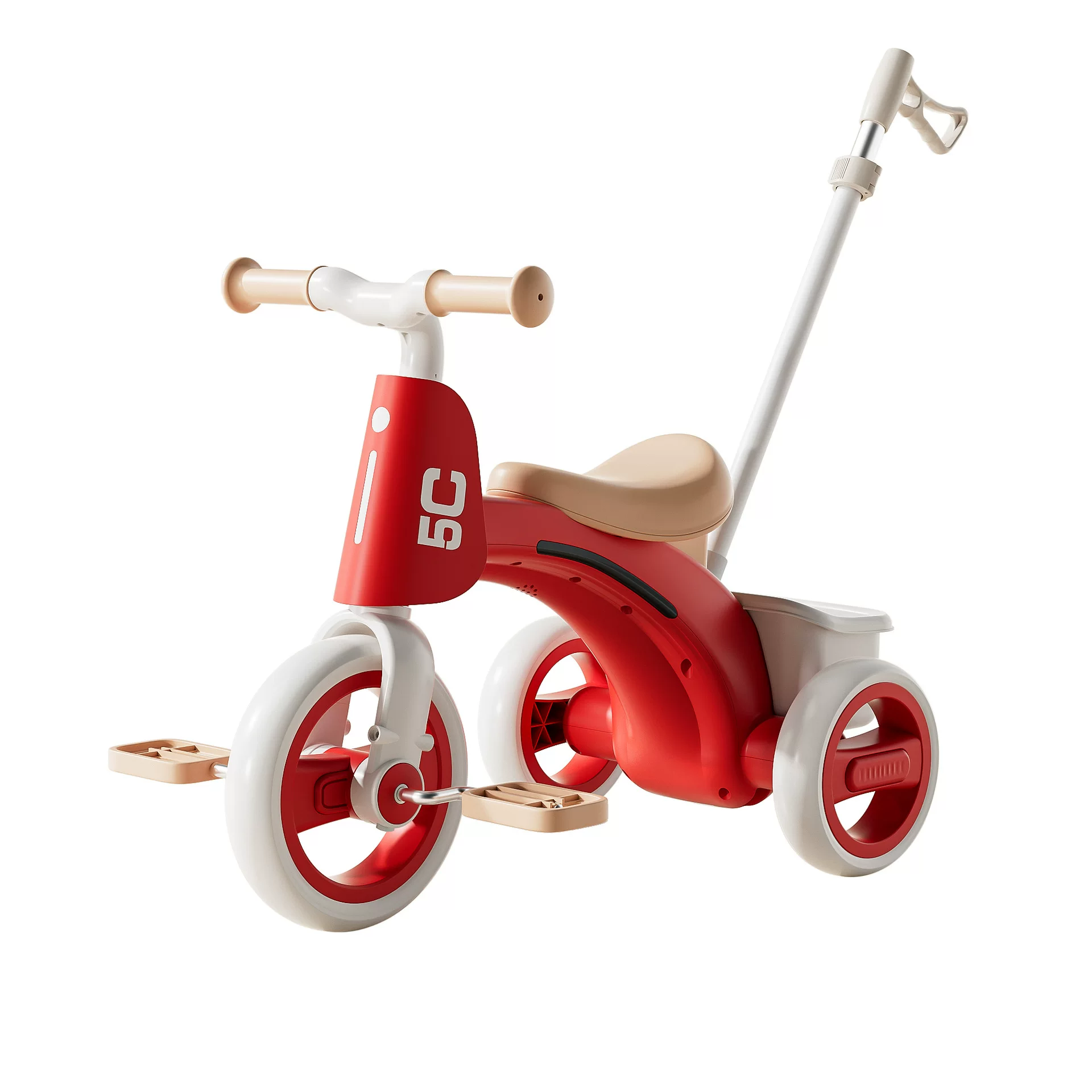 Children's tricycles, bicycles, two-year-old baby pedals, bicycles, children aged 3 to 6, lightweight commuting strollers for outdoor activities
