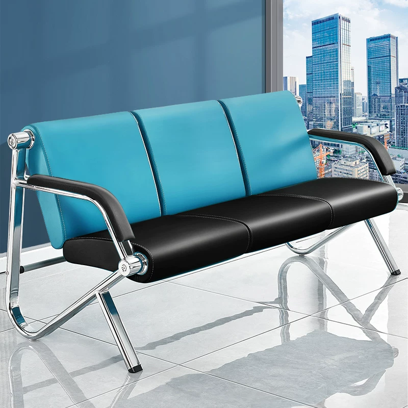 Row chairs, bank, hospital lobby, waiting chairs, store sofas, three seater stainless steel rest chairs, bathroom waiting chairs