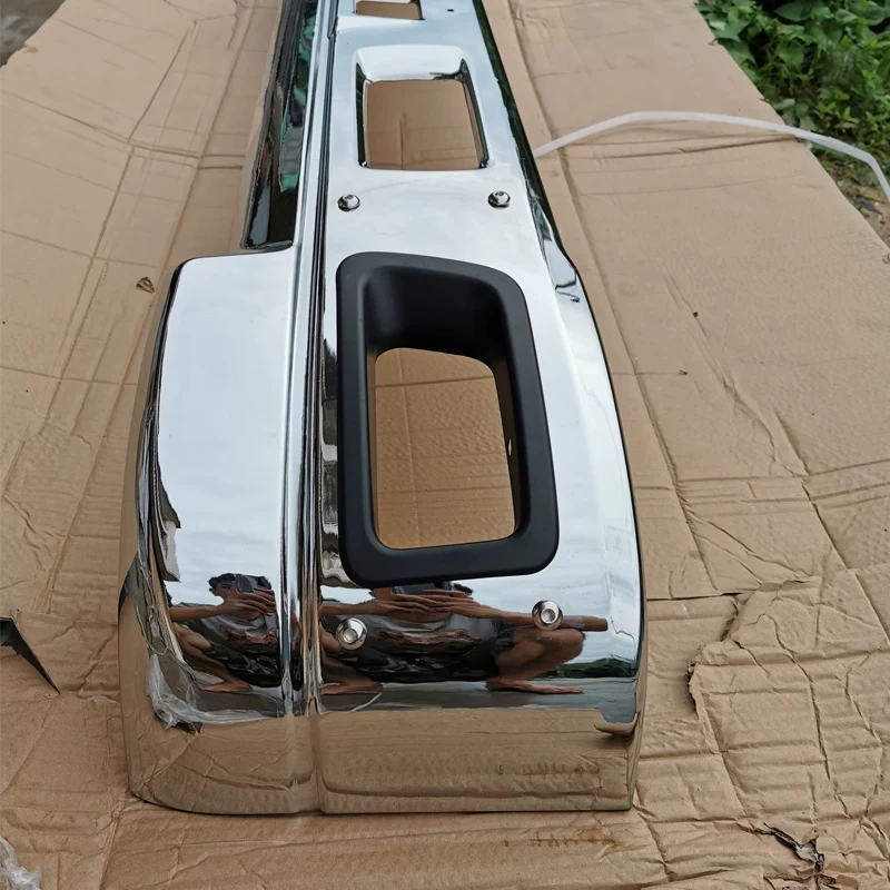 Применимый грузовик ISUZU 700p NPR NQR модифицированный гальванический бампер передний бампер окружающий 1,95 метра