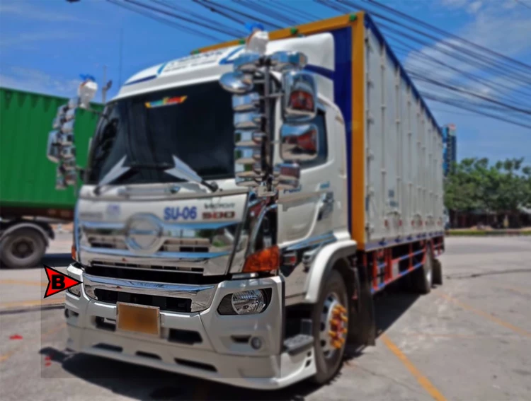 Подходит для грузовика Hino Hino New Victor 500 Modified Car Растровая сетка