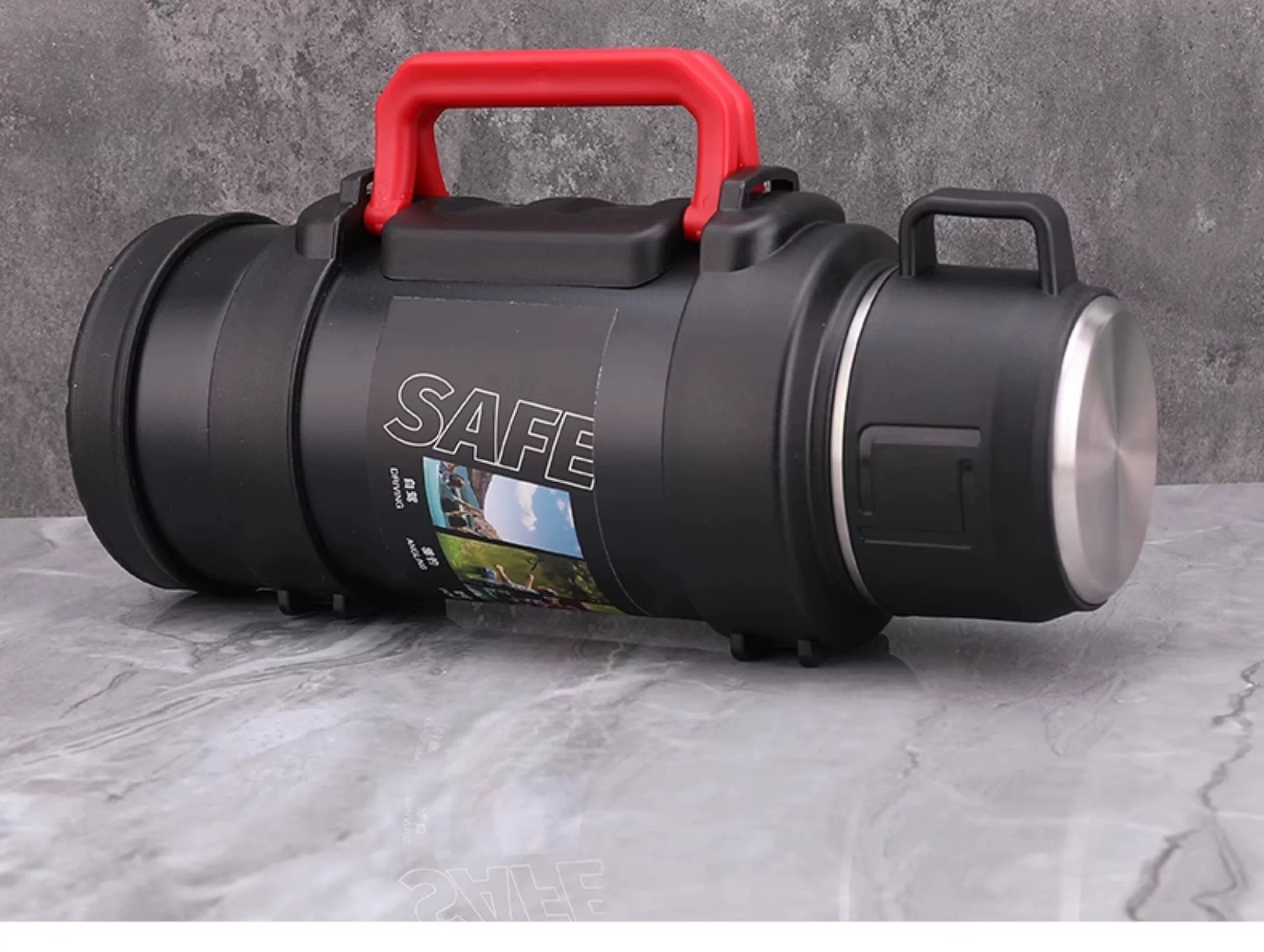Insulated cup with a large capacity of 5000ml, portable outdoor household hot water bottle, authentic kettle, car water cup