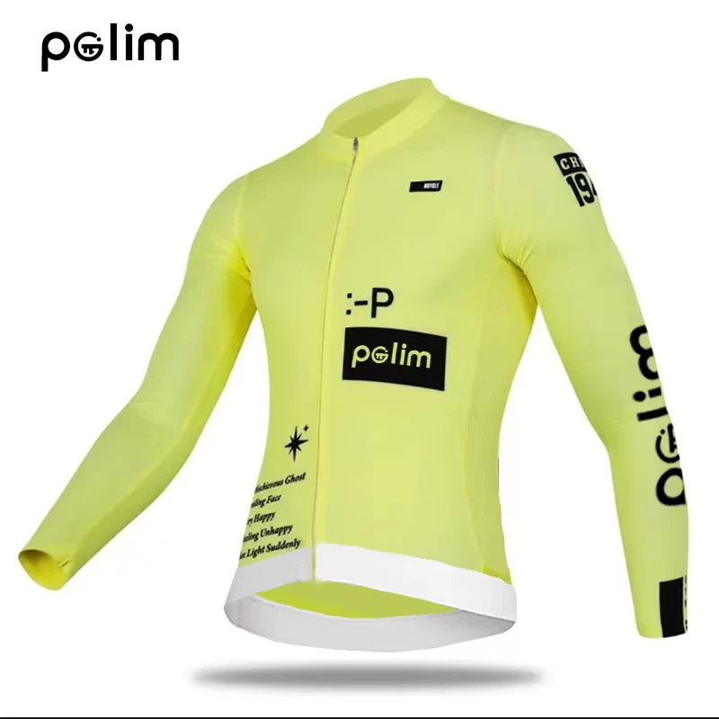 Red book hot selling long sleeved cycling clothes, slim fit British style motorcycle clothes, cycling clothes, road bikes for men and women