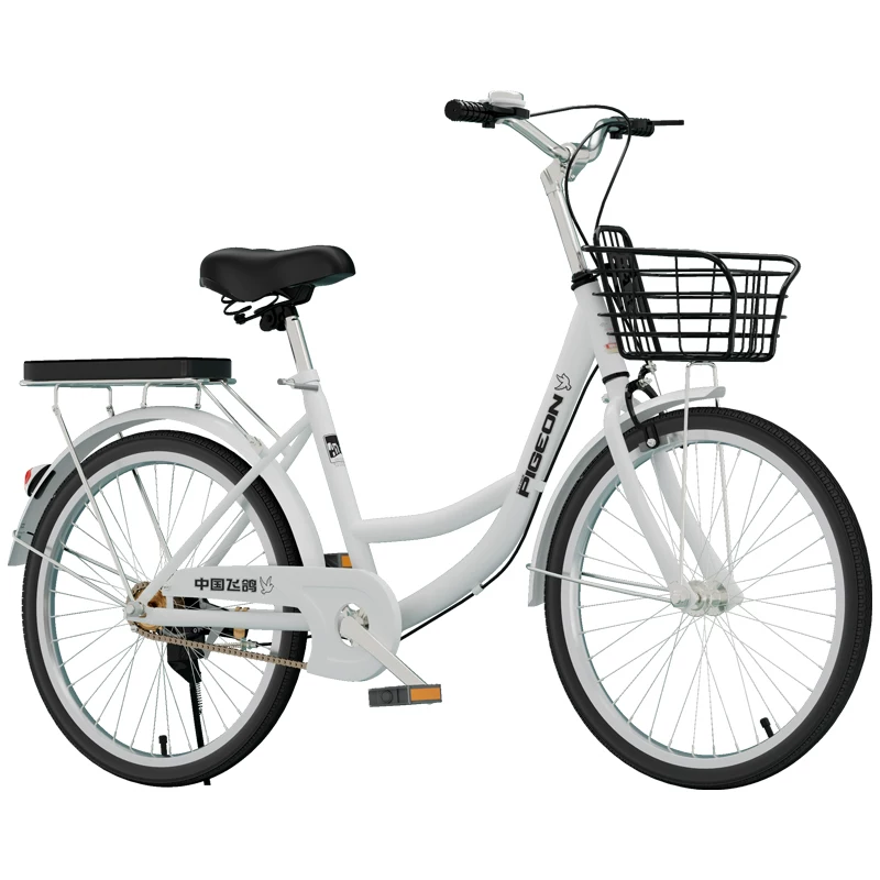 Flying Pigeon Bike for Women's Adult Commuter Super Lightweight for Men's Work Mobility 24 inch 26 inch College Student Bike