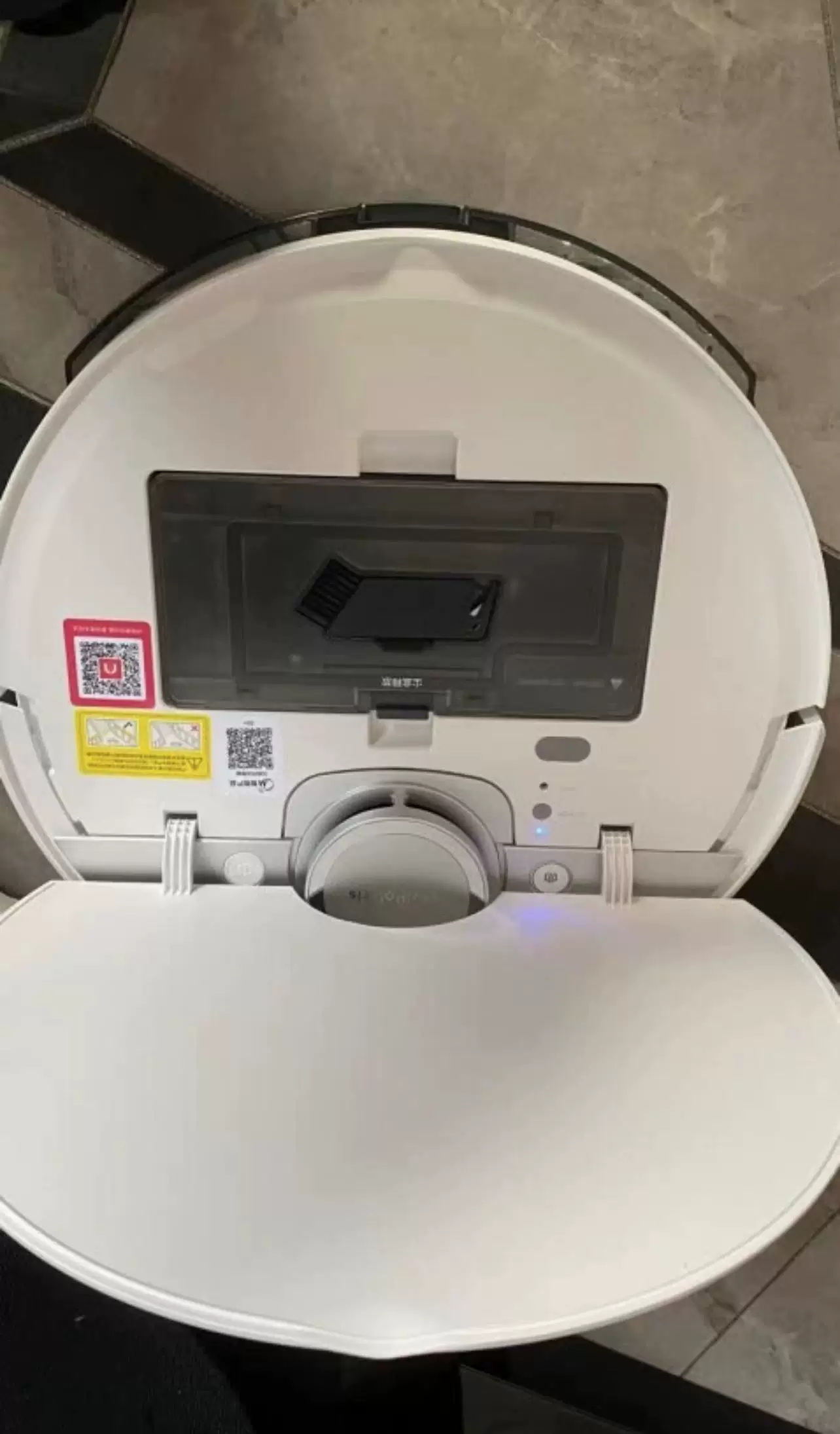 Middlea (Midea) S8+Автоматическая пыль Сканирующая робот лазерная навигационная навигация электролитическая стерилизация воды черная/белая
