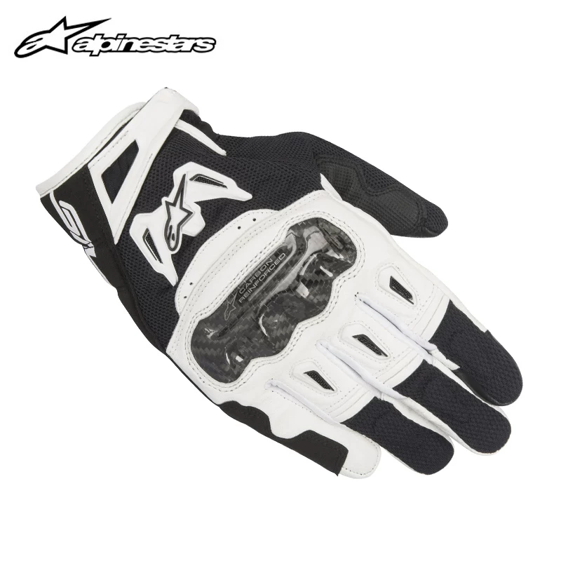Alpha Alpine motorcycle gloves for summer motorcycle riding, carbon fiber anti fall gloves for men SMX-2 V2