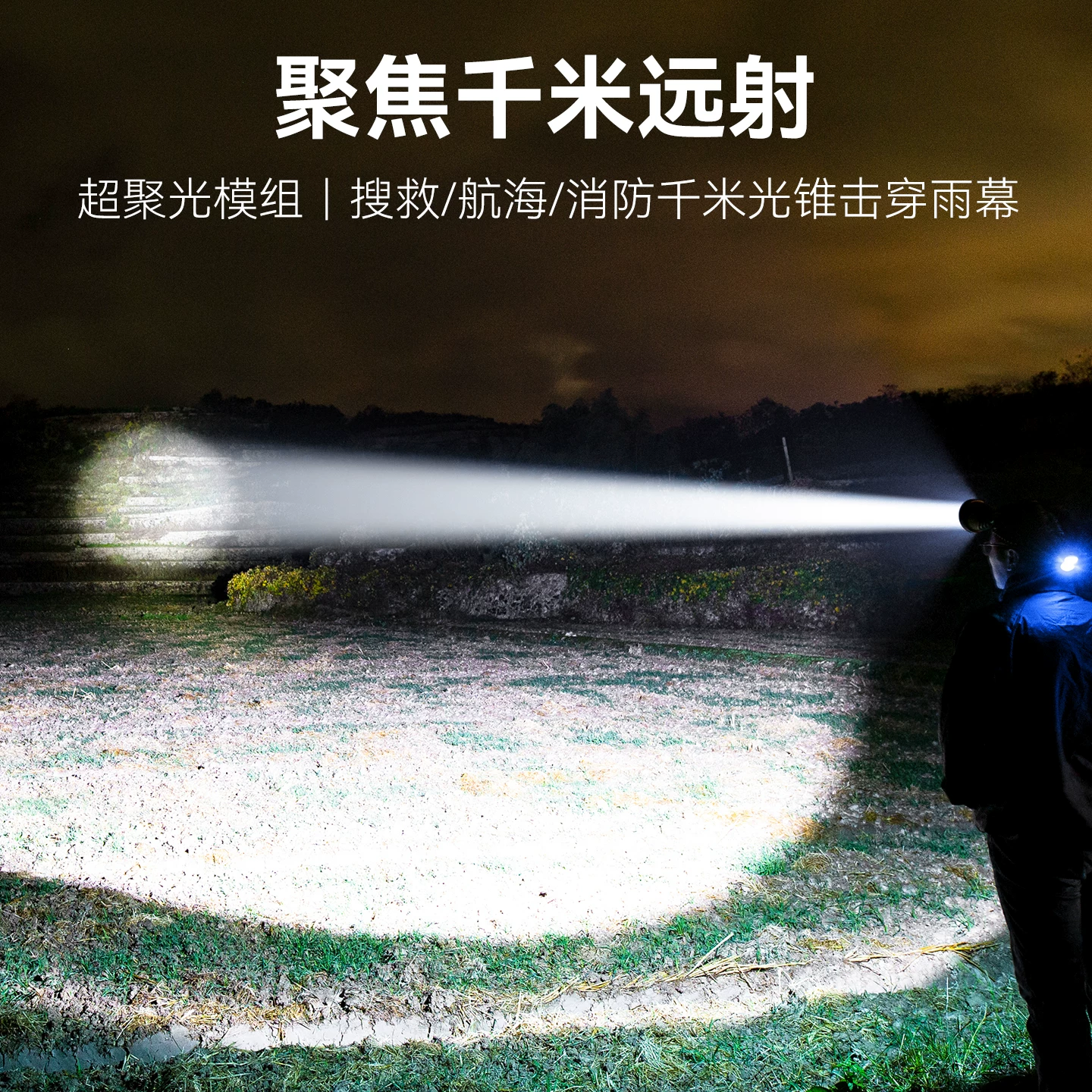 Mingjiu headlamp 2026 new strong light ultra bright head mounted outdoor hiking and fishing sensing ultra long endurance lighting lamp