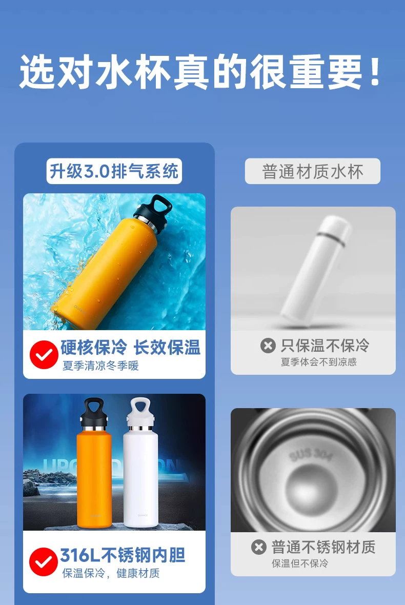 Cold Cup for Boys 2025 New Ice King Tonton Bucket Outdoor Sports Large Capacity Water Bottle Insulated Cup Water Cup