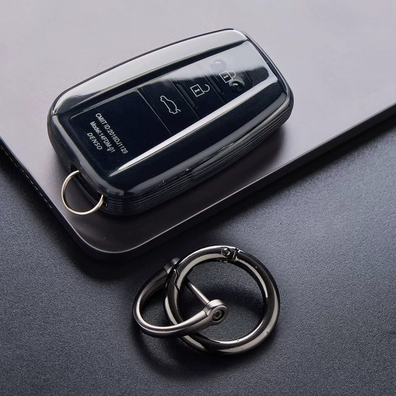Toyota, прозрачный защитный чехол для ключей, ключница