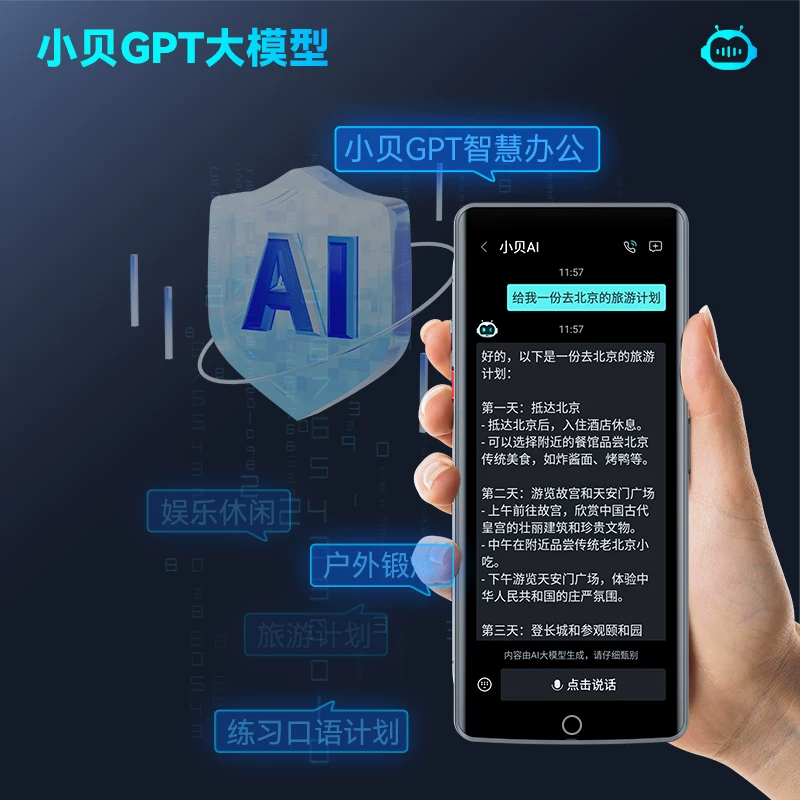 Интеллектуальный многоязычный переводчик Shenzhen Gongyu Z-серии 2024
