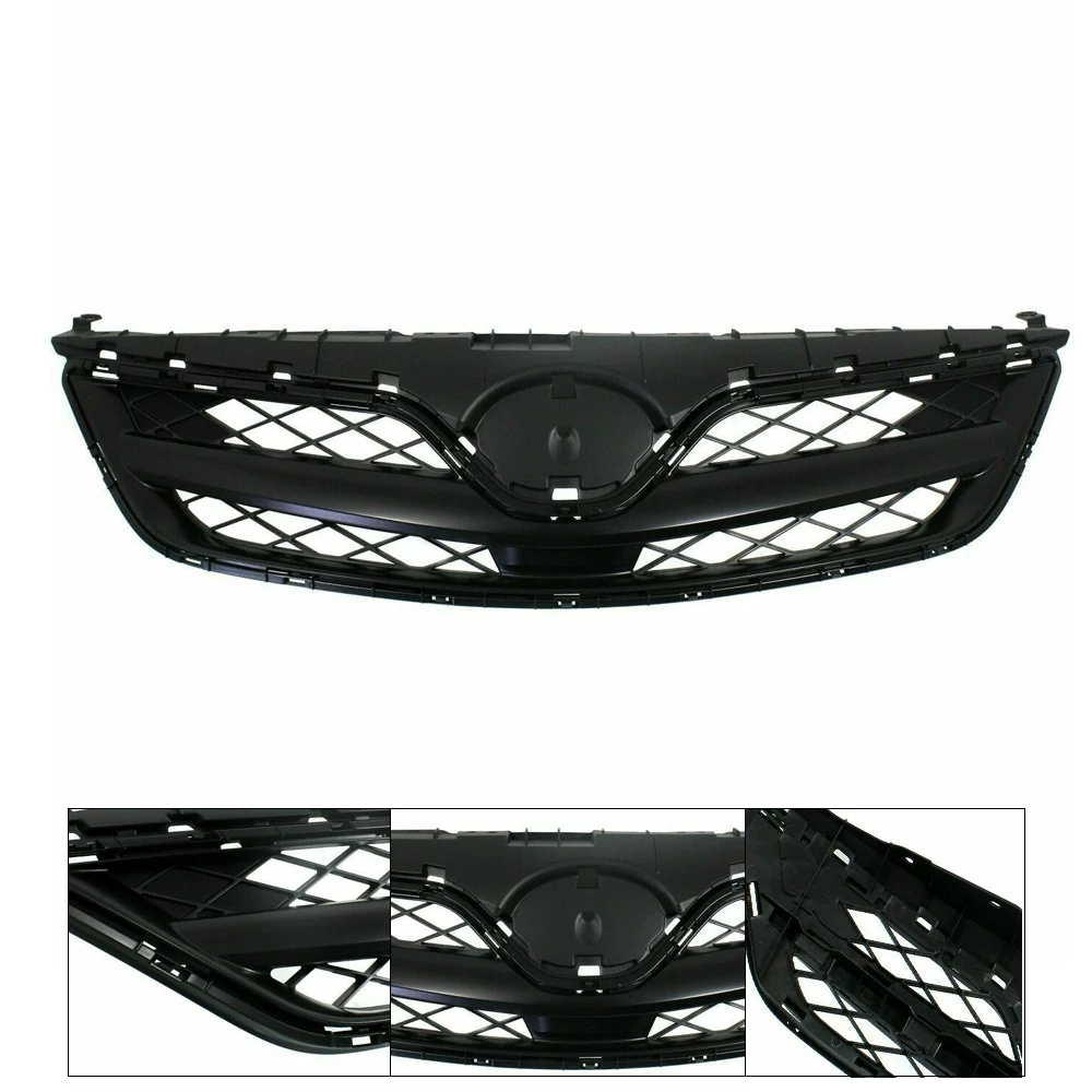 Применимо к Toyota 12.11.13 Corolla Бывшая модифицированная Midnet Black Warrior Goldlating Grille